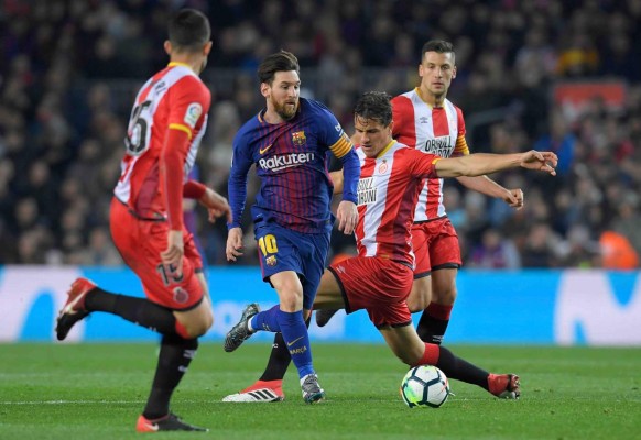 Barcelona humilla al Girona con el 'Choco' Lozano en la cancha