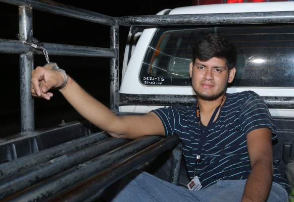 Lo capturan con 4 plasmas robados