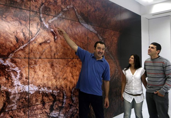 Encuentran unos grabados paleolíticos únicos en la Península Ibérica