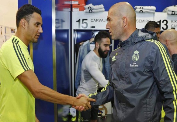 Keylor Navas: 'Zidane tiene clara su filosofía'