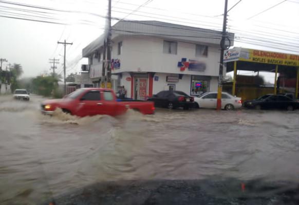 Calles que se inundan y debes evitar en San Pedro Sula cuando llueve