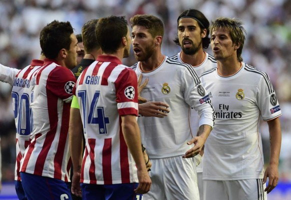 Imágenes de la final entre Real Madrid y Atlético de Madrid