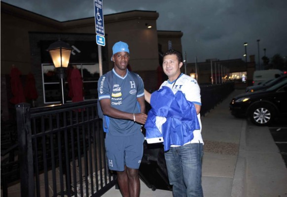 Selección de Honduras llegó a Washington para amistoso ante Turquía