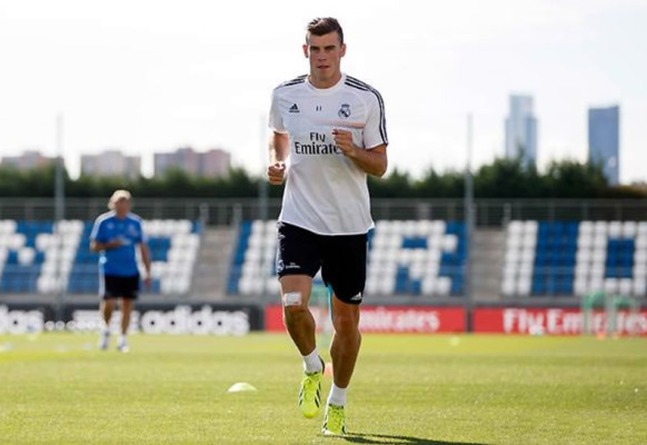 Así fue el primer entrenamiento de Bale con el Real Madrid