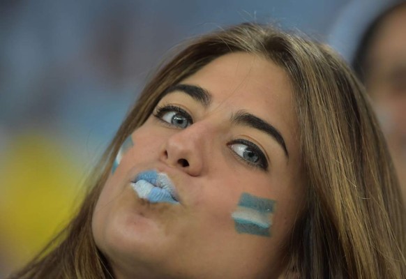 Las más bellas Argentinas, alemanas y portuguesas en el Mundial de Brasil 2014
