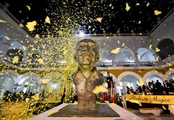 Las cenizas de García Márquez ya descansan en Colombia