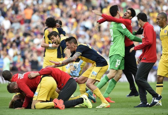 Atlético de Madrid se corona campeón de la Liga con grandeza