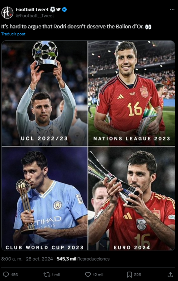 Vinicius no viajó al Balón de Oro: indignación y enfado; señalan al ganador