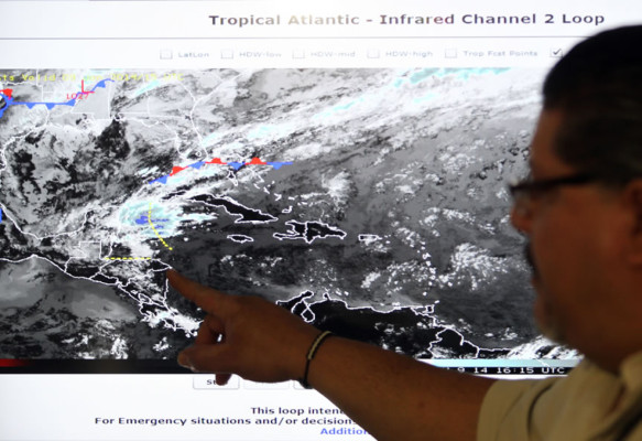Frente frío dejará lluvias por 72 horas en Honduras