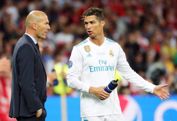 Cristiano Ronaldo a Zinedine Zidane: 'Gracias por tantísimo'