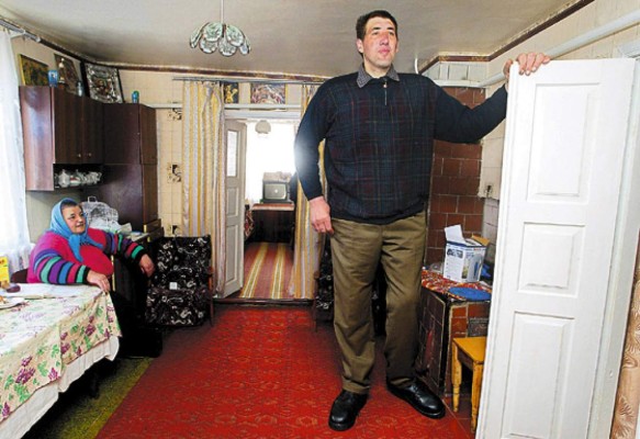 Ucraniano, el hombre más alto del mundo