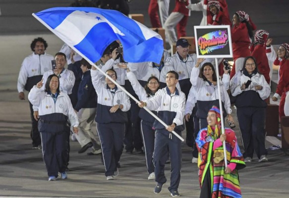 Video: Así fue el desfile de Honduras en la inauguración de los Juegos Panamericanos