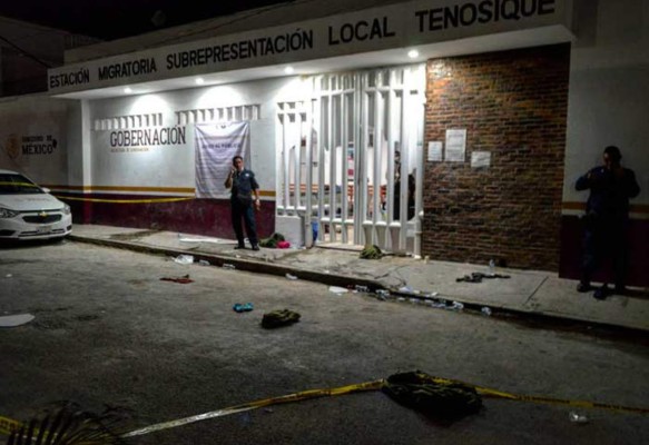 Motín en estación migratoria de México deja un muerto y más de 20 heridos