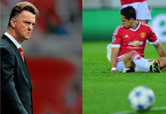 Van Gaal le habría dicho al 'Chicharito' que se marche