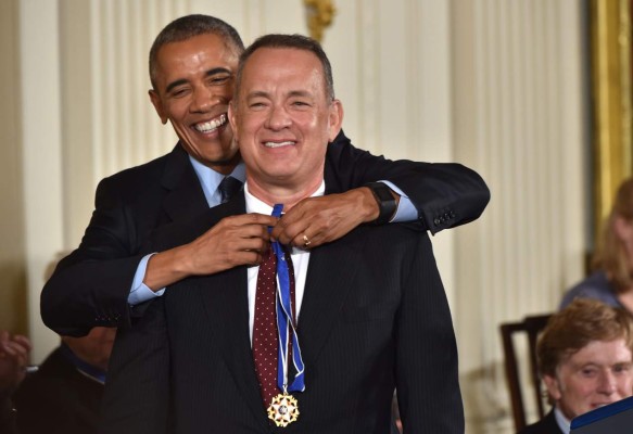Obama otorga medallas a estrellas de Hollywood&nbsp;&nbsp;