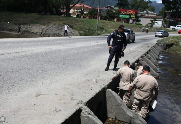 En río Playón hallan una pierna humana