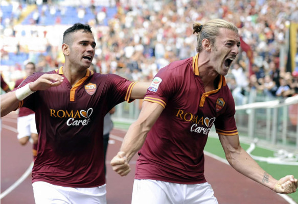 La Roma se quedó con el derbi contra la Lazio