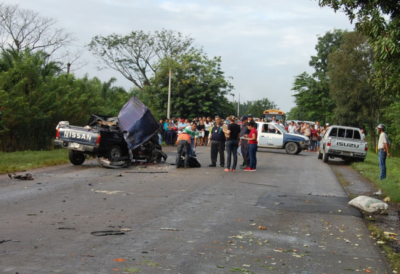 Tres muertos en dos accidentes en Tocoa