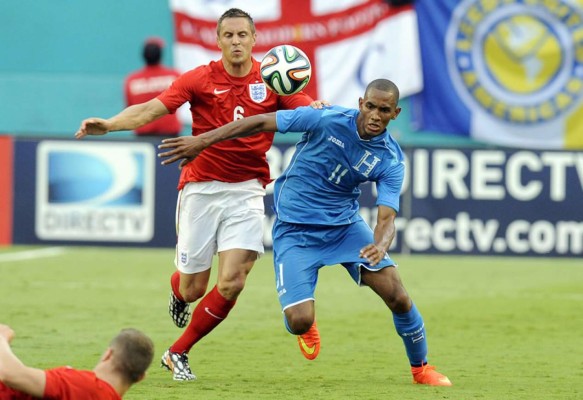 Honduras amarga a Inglaterra y llegará con confianza al Mundial