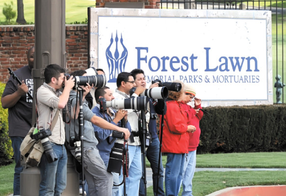 íntima despedida para Liz