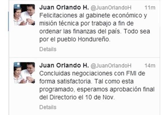 Honduras termina negociación satisfactoria con el FMI