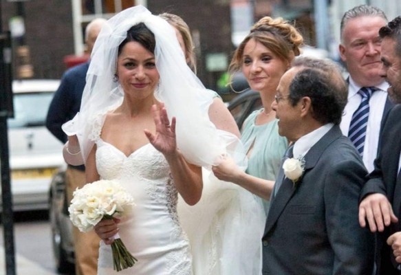 Eva Carneiro contrajó matrimonio en Londres
