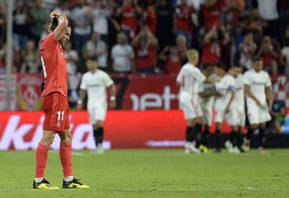 Real Madrid sufre paliza ante Sevilla y no pudo saltar al liderato