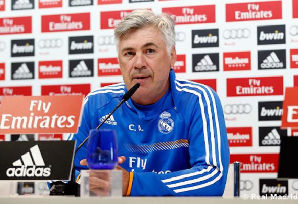 Ancelotti: 'No necesitamos buscar 30 pases, con tres vale'