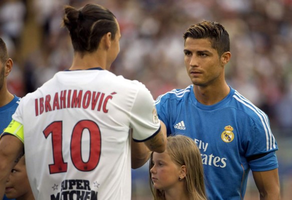 Ibrahimovic no se corta y dispara fuerte contra Cristiano Ronaldo