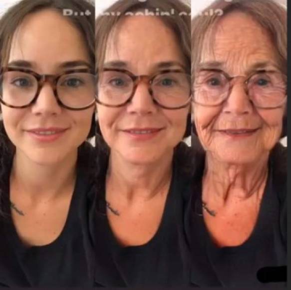 Camila Sodi<br/><br/>La actriz mexicana compartió las fotos en su Stories de Instagram junto al texto 'Abuelita Vibes'