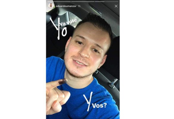 Famosos hondureños votaron en las elecciones presidenciales