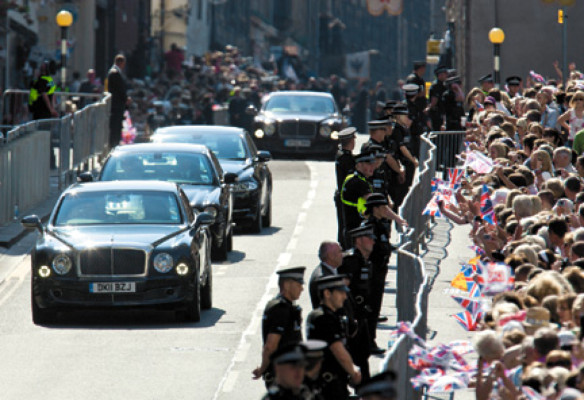 Boda real en Escocia