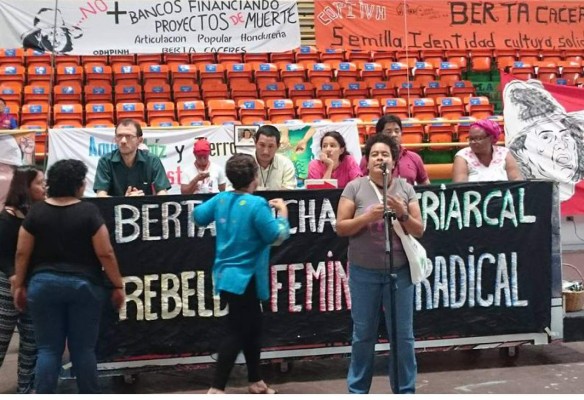 Activistas internacionales demandan justicia para Berta Cáceres