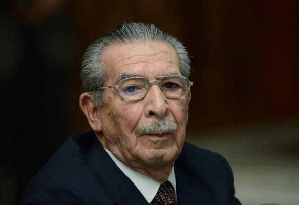 Muere el exdictador Efraín Ríos Montt, juzgado por genocidio en Guatemala