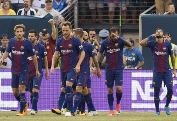 Neymar guía triunfo del Barcelona frente a la Juventus