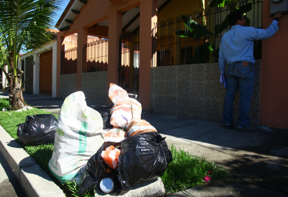 San Pedro Sula, inundada de basura en solo 96 horas
