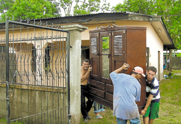 Inundaciones en Potrerillos
