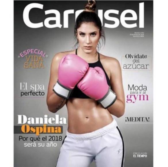 Jugadora de voleibol, modelo, empresaria y además una gran madre. Daniela Ospina es todo un todoterreno.