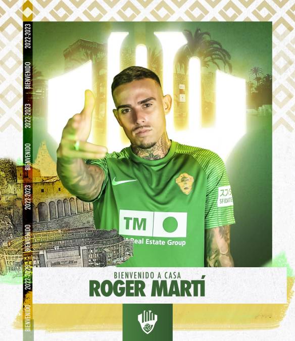 OFICIAL: El delantero Roger Martí es nuevo jugador del Elche, llega procedente del Levante.