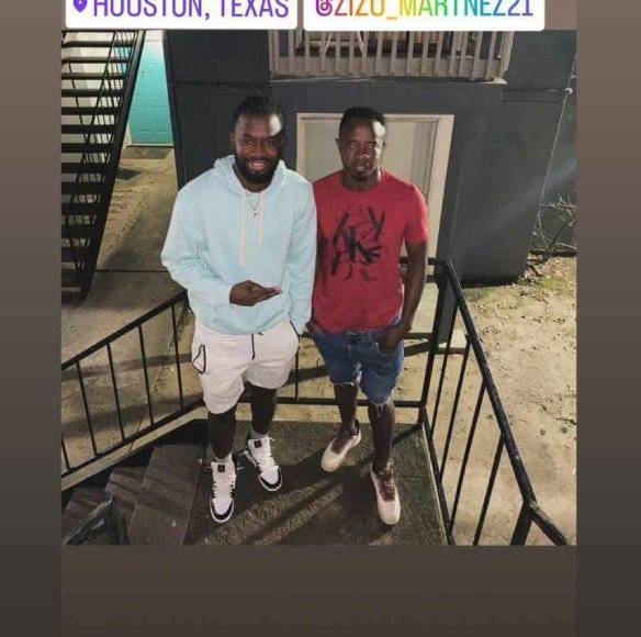 ”Virus” Martínez: El delantero del Victoria partió rumbo a Houston, Estados Unidos.