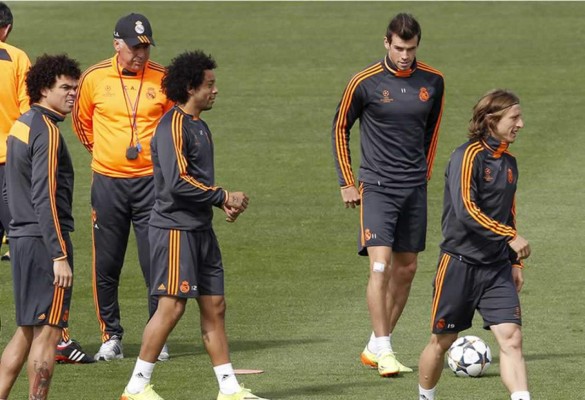 Bale se une a la concentración del Real Madrid en Valdebebas