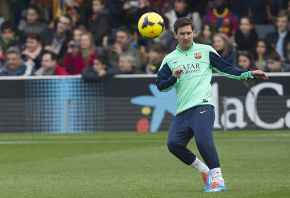 Messi aún no recibe alta médica y es baja contra el Elche