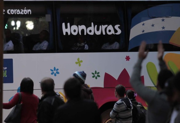 Honduras ya llegó a Curitiba para buscar su primer triunfo
