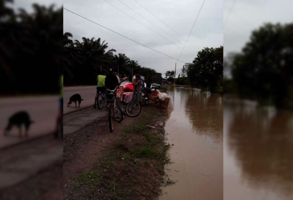Un muerto por lluvias; amplían alerta roja en Atlántida y Colón