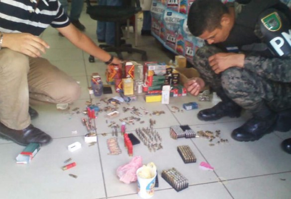 Honduras: Hallan munición en bodegas de Yoro