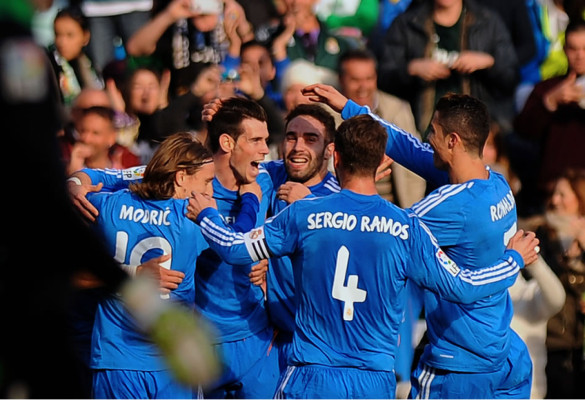 Real Madrid le da un festín de goles al Betis