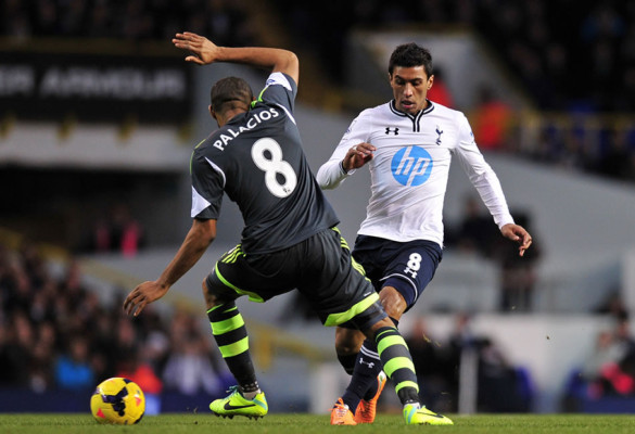 Stoke City y Wilson Palacios le dicen adiós al 2013 con una derrota
