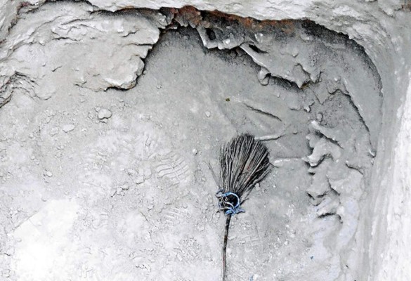 Hallan huesos de un animal gigante en Comayagua, Honduras