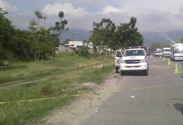 Encuentran cadáver de un hombre en el bulevar del este de San Pedro Sula