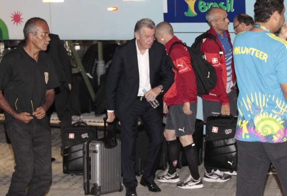 Suiza también llegó a Manaos por el pase a octavos